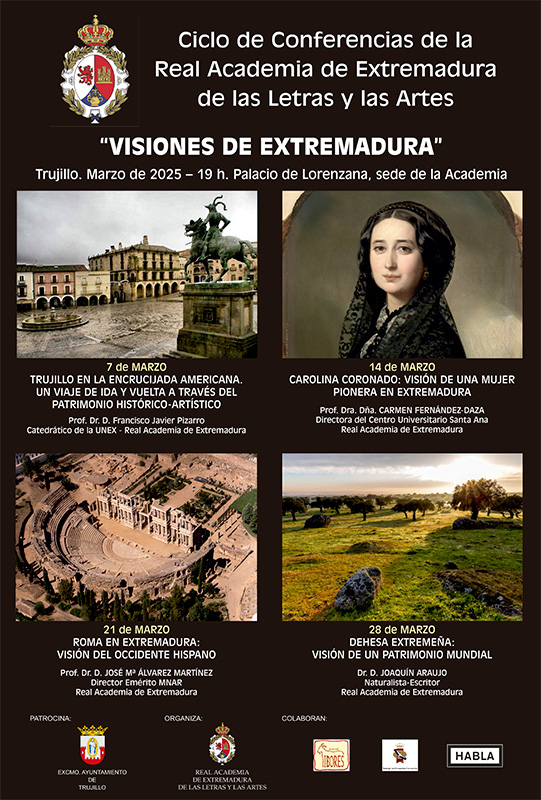 Cartel Ciclo de Conferencias RAEX